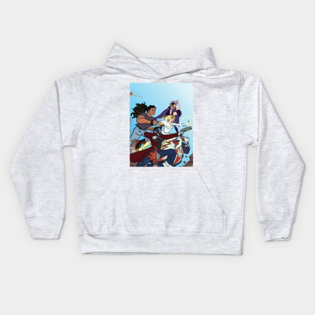 Action Figures Issue 11: Zero Day Kids Hoodie by PatriciaLupien